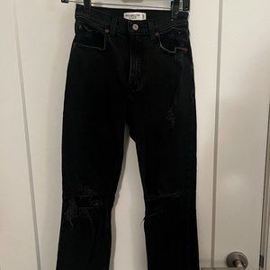 Abercrombie & Fitch The 90s Straight Ultra High Rise, Size 24